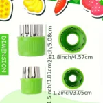 Stainless Steel Cookie Cutters 9PCS Fruit & Vegetable Shape Set - Image 5