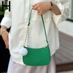 Mini Women Shoulder Bags Fashion Felt Women's Bag Design Advanced Underarm Handbags Mini Saddle Bag - Image 15