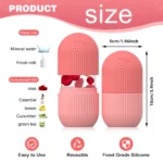 1pc silicone face ice cube mold for Beauty and Skin Care silicon face ice roller - Image 2