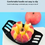 Stainless Steel Apple Slicer 1PC Core & Slice Kitchen Tool - Image 3