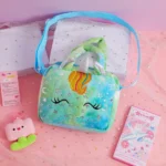 Fashion Sweet Unicorn Handbags For Girls Cute Kid Crossbody Shoulder Bag Children Birthday Party Gift Little Girl Small Purse - Image 6