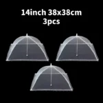 Foldable Food Mesh Cover Pop-Up Umbrella for Meals & Fruit - Image 14