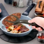Kitchen Flip Tongs 2-in-1 Silicone Spatula & Turner - Image 5