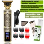 T9 Hair Clipper Repair Beard Shaving Body Hair Trimmer Clippers Electric Machine Men Haircut Machine 0mm Barber Shaver - Image 11