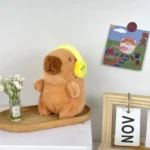 Cute Capybara Plush Toy Hoodie with Wings Simulation Doll Small Size Stuffed Animals Anime Fluffty Toy Birthday Party - Image 28