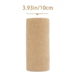 10/1Rolls Medical Adhesive Bandage Elastic Breathable Sports Self Adhesive Tape Beige Wrap Finger Tape For Wrist Ankle First Aid - Image 9