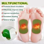 Detox Foot Patches Pads 12/24Pcs Natural Herbal Wormwood Artemisia Argyi Feet Body Toxins Cleansing Relieve Stress Help Sleeping - Image 6