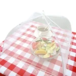 Foldable Food Mesh Cover Pop-Up Umbrella for Meals & Fruit - Image 4