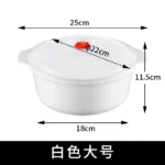 Microwave Steamer Pot with Lid for Rice, Soup & Buns - Image 7