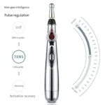Electronic Acupuncture Pen Relief Pain Massage Point Meridian Energy Meridian Acupuncture Acup Plastic Material Without Battery - Image 5