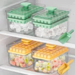 ice cube tray with lid 68 cubes easy release