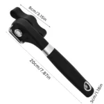Manual Can Opener 1PC Easy Grip Side-Cut Kitchen Tool - Image 6