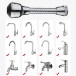 Rotating Faucet Extender 360° 2-Mode Water Sprayer Attachment - Image 2