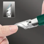 Thick Ingrown Nails Heavy Duty Stainless Steel Trimmer Safety Soft Grip Ultra Sharp 25 Degree Angled Blade Seniors Splash Proof - Image 3