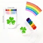 Rainbow Crayon Set 2PCS 6-Color Wax Art Set for Kids - Image 16