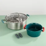 Silicone Pan Handle Covers 2PCS Heat-Resistant Non-Slip Grips - Image 3