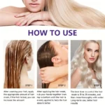 GSWP Botox Keratin Hair Mask, moisturizes and strengthens damaged hair, reduces frizz, split ends and tangles.100ml/200ml - Image 6