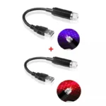 2X Romantic LED Starry Sky Night Light 5V USB Powered Galaxy Star Projector Lamp for Car Roof Room Ceiling Decor Plug and Play - Image 14