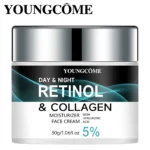 YOUNGCOME Retinol Cream Promotes Skin Elasticity And Luster Nourishing And Locking Moisture To Improve Skin Texture