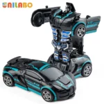 Transformable Robot Car Toy Ages 4–12 Sports Vehicle Model - Image 11