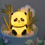 New Panda LED Night Light Living Room Cute Panda Plastic Lamp Bedside Decor Creative Kids Night Light Birthday Gift Decoration - Image 5