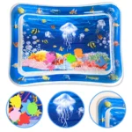 Baby Water Play Mat 1PC Inflatable Tummy Time Activity Pad - Image 4