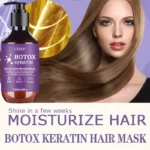 GSWP Botox Keratin Hair Mask, moisturizes and strengthens damaged hair, reduces frizz, split ends and tangles.100ml/200ml - Image 5