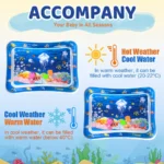 Baby Water Play Mat 1PC Inflatable Tummy Time Activity Pad - Image 5