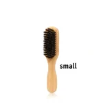Brown Pointed-Tail Bristle Comb - Unisex, Smooth & Anti-Static, No Tangles No Hair Damage, Home Use - Image 10