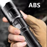 6000000LM LED Flashlight Rechargeable High Power Military Tactical Flashlight Telescopic Zoom Torch Lamp Outdoor Camping Lantern - Image 6