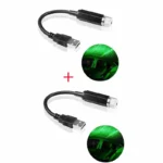 2X Romantic LED Starry Sky Night Light 5V USB Powered Galaxy Star Projector Lamp for Car Roof Room Ceiling Decor Plug and Play - Image 9
