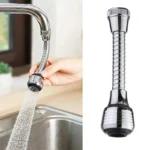 rotating faucet extender 360 degree dual mode sprayer
