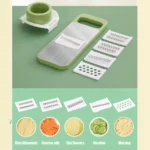 9 in 1 Vegetable Cutter Multi-Functional Potatoes Manually Cut Shred Slicer Grater Kitchenware Acceesories Tools - Image 7
