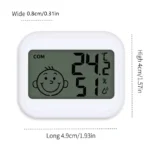 LED Thermometer Thermo-Hygrometer Multifunction Electronic Clock Temperature Humidity Meter Weather Station for Home With Alarm - Image 12