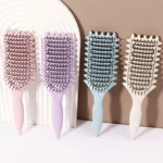 curling styling brush 1pc hollow hair comb