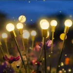 Garden Lights-New Upgraded Solar Powered Firefly Lights Outdoor Waterproof Vibran Garden Lights for Decorationi - Image 3
