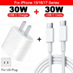 For Apple 30W Charger USB Type C Fast Charger For iPhone 13 15 17 14 12 11 16 Pro Max Plus PD Charger Charging Cable Accessories - Image 9