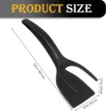 Grip & Flip Spatula 2-in-1 Non-Stick Nylon Tongs - Image 2