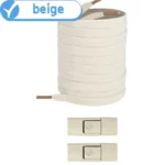 New Without Ties Elastic Laces No Tie Shoe Laces Press Lock Shoelaces Sneaker Kids Adult 8MM Widened Flat Shoelace for Shoes - Image 9