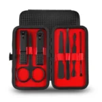 7/10/12/18/20/24PCS Set Professional Manicure Set Kits Stainless Steel Fingernail Toenail Clippers Set with Leather Portable - Image 2