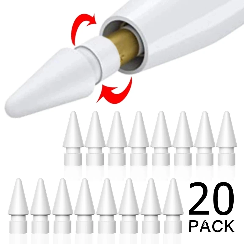 S9feb974e035645c1a849ede99ba06900Z.webp For Apple Pencil Nib Double-Layered For Apple Pencil 1st 2nd Generation Tip For IPencil Tips For iPad Stylus Pen Replacement Nib - Image 1