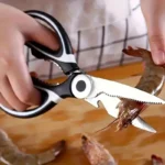 stainless steel kitchen scissors 1/2pcs heavy duty