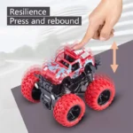 Pull Back Toy Car 4WD Off-Road SUV with 360° Rotation - Image 2
