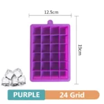 Silicone Ice Cube Tray 4/6/8/15 Grid Jumbo Square Mold - Image 18