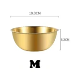 Stainless Steel Mixing Bowls 1-3PCS with Measurement Scale - Image 16