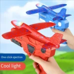 Foam Plane Launcher Toy Ages 14+ Outdoor Catapult Game
