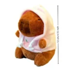 Cute Capybara Plush Toy Hoodie with Wings Simulation Doll Small Size Stuffed Animals Anime Fluffty Toy Birthday Party - Image 6