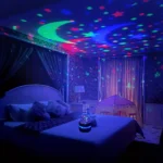 Colorful LED Starry Sky Projector Galaxy Light Magic Ball Moon Star Night Light Bedroom Atmosphere Lamp For Home Decoration - Image 3