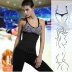 1pc Waist Trainer Slimming Body Shaper Fitness Belt Weight Loss Fat Burning Sport Girdle Sweat Trimmer Workout Cincher Shapewear - Image 2