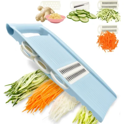 5 in 1 vegetable slicer adjustable kitchen grater